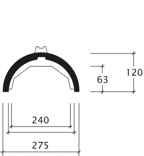 Početni sljemenjak - Creaton "PF"