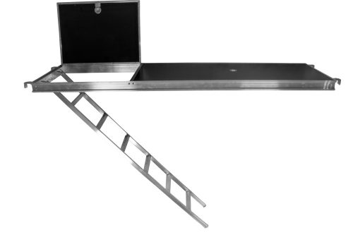 Aluminijska podnica sa vratima 60x250 cm - Deckman 